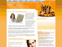 Tablet Screenshot of hotel-solution.com